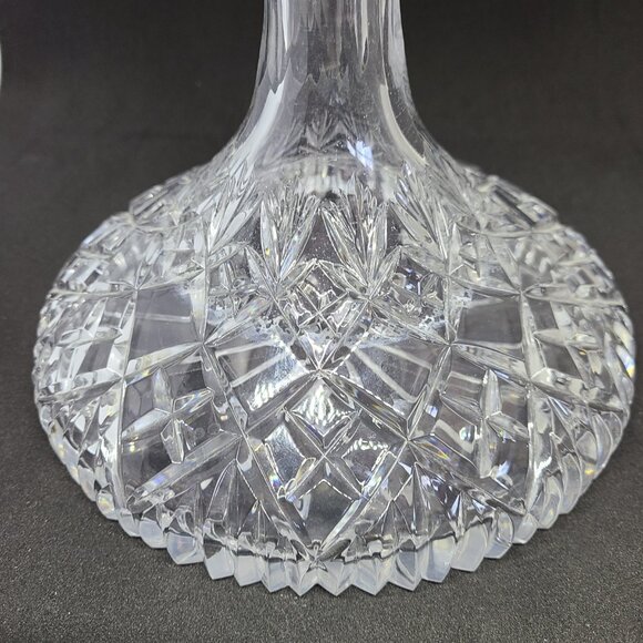 Crystal carafe wine decanter. Bar accessories. - Picture 2 of 7